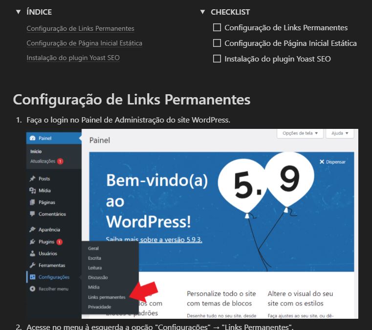 Detailed instructions